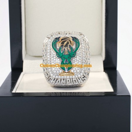 2021 Milwaukee Bucks National Basketball World Championship Ring