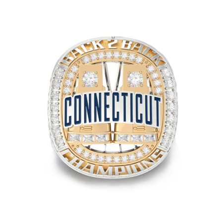 2024 UConn Huskies Back-to-Back Championship Ring